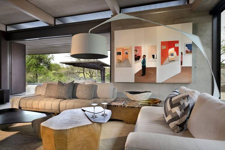 Karula lounge, Cheetah Plains