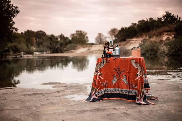 Sundowners riverbed, Dulini