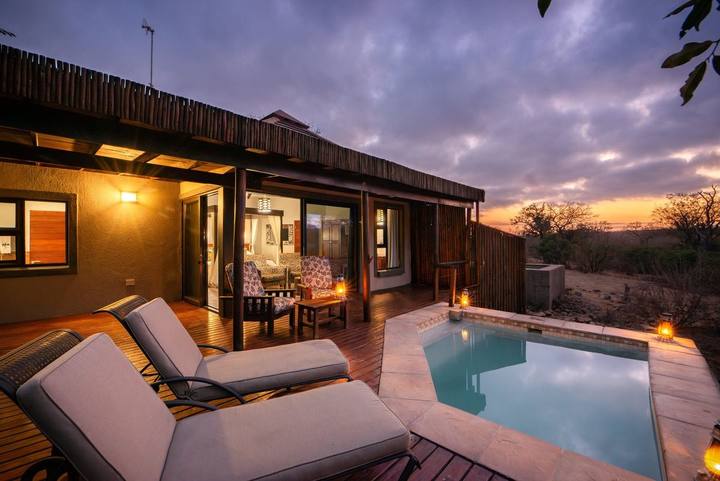 Makubela suite pool, Idube Game Reserve
