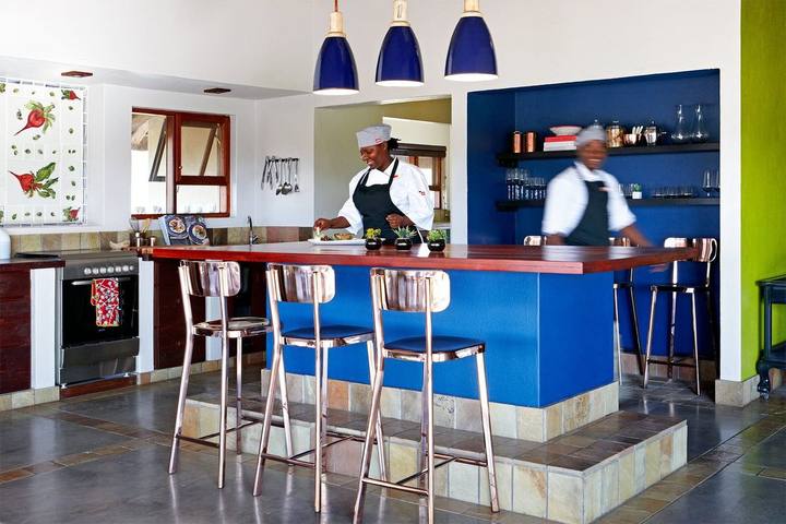 Open kitchen, Jaci's Sabi House
