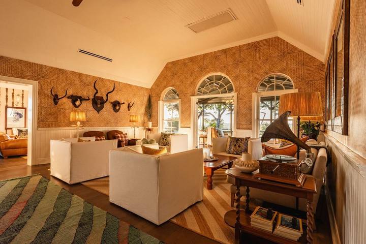 Guest area, Kirkman's Kamp