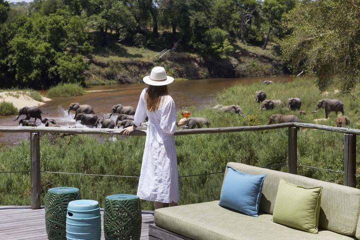 Elephants river, Lion Sands Narina Lodge