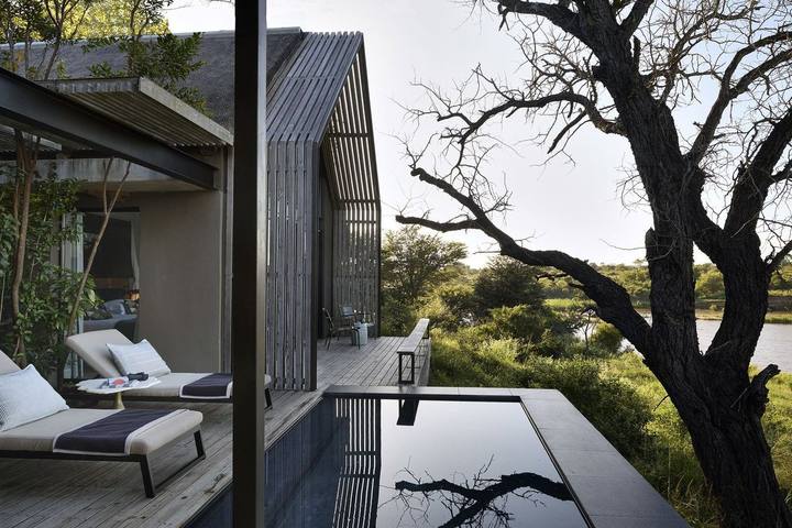 Ivory Lodge plunge pool, Lion Sands
