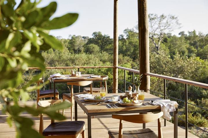 Founders Camp breakfast, Londolozi