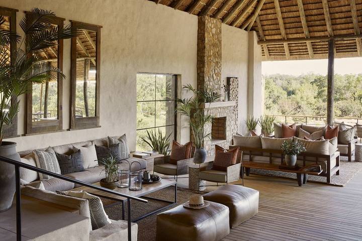 Founders Camp lounge, Londolozi