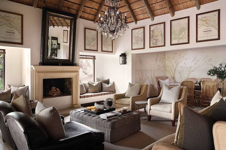 Pioneer Camp explorer lounge, Londolozi