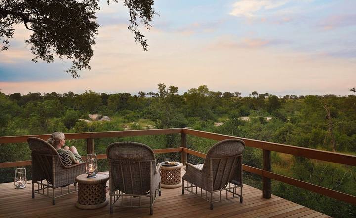 Pioneer Camp lookout deck, Londolozi