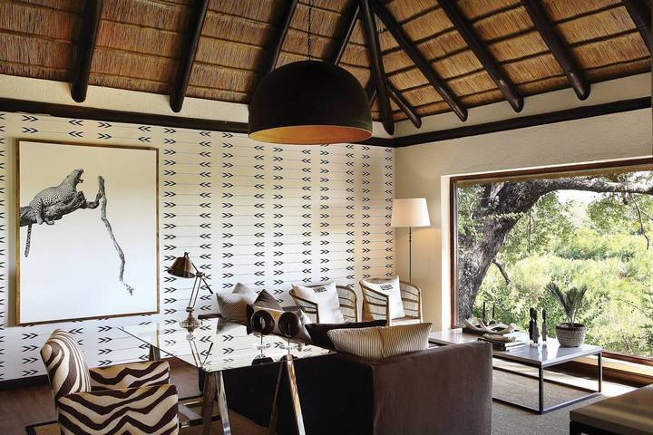 Tree Camp suite lounge, Londolozi