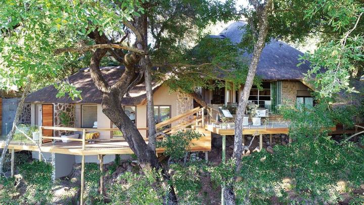 Tree Camp suites exterior, Londolozi