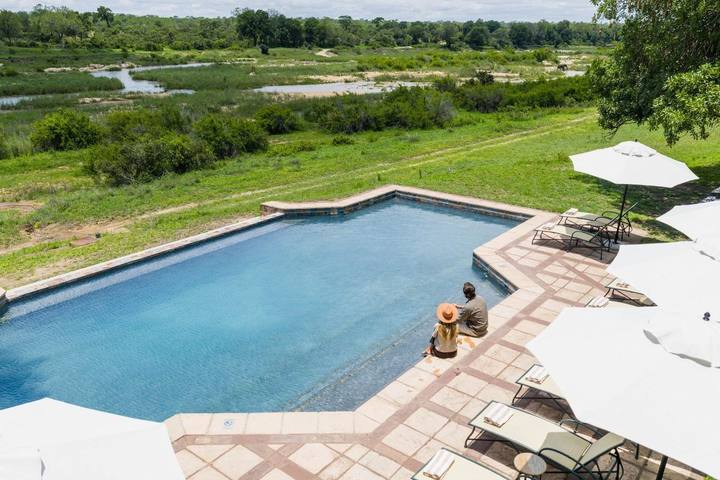 Camp pool deck, MalaMala