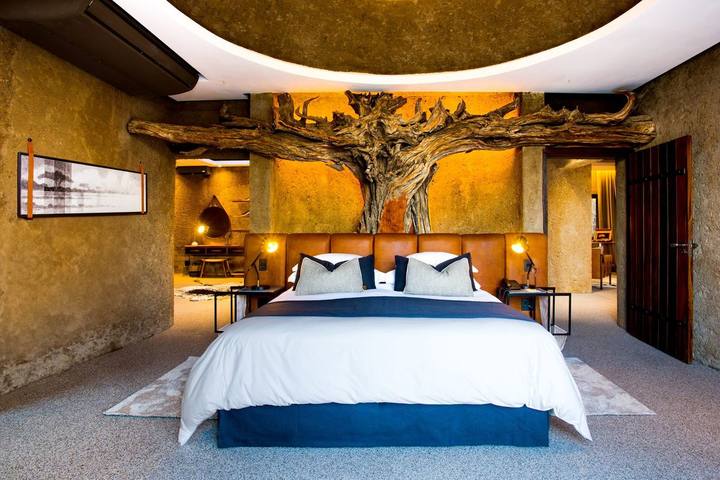 Earth Lodge suite, Sabi Sabi