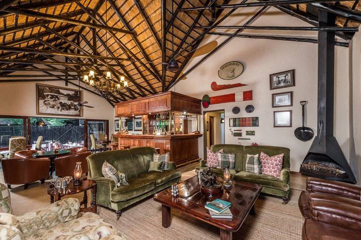 Selati Camp lounge bar, Sabi Sabi