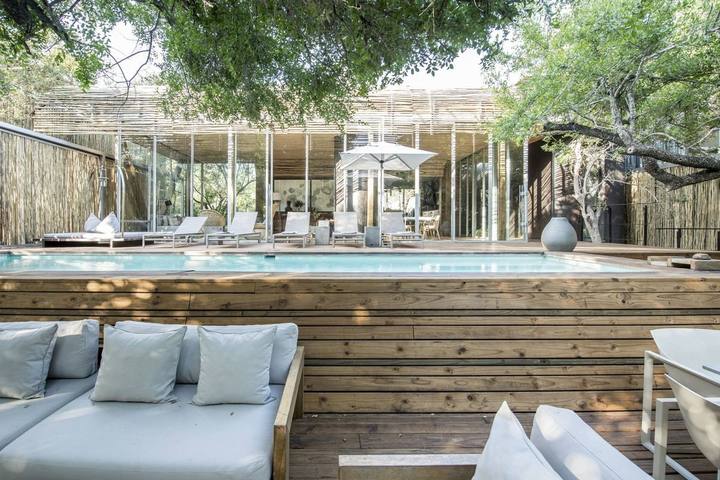 Villa pool, Singita Lebombo Lodge