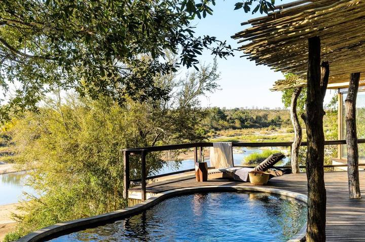 Boulders Lodge suite pool, Singita Sabi Sand