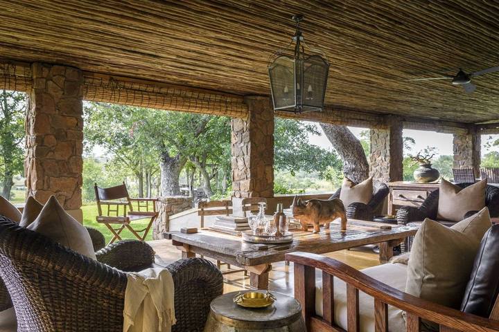 Castleton veranda, Singita Sabi Sand