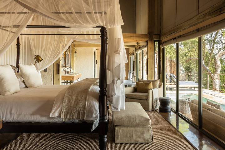 Ebony Lodge suite, Singita Sabi Sand